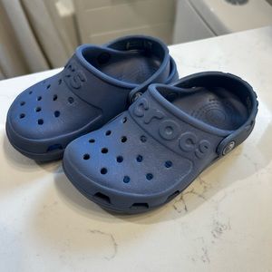 Navy blue crocs